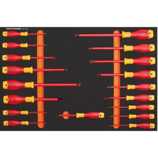 VDE Werkstattwagen Kraftwerk BT700, 111-tlg. inkl. Barriere -10