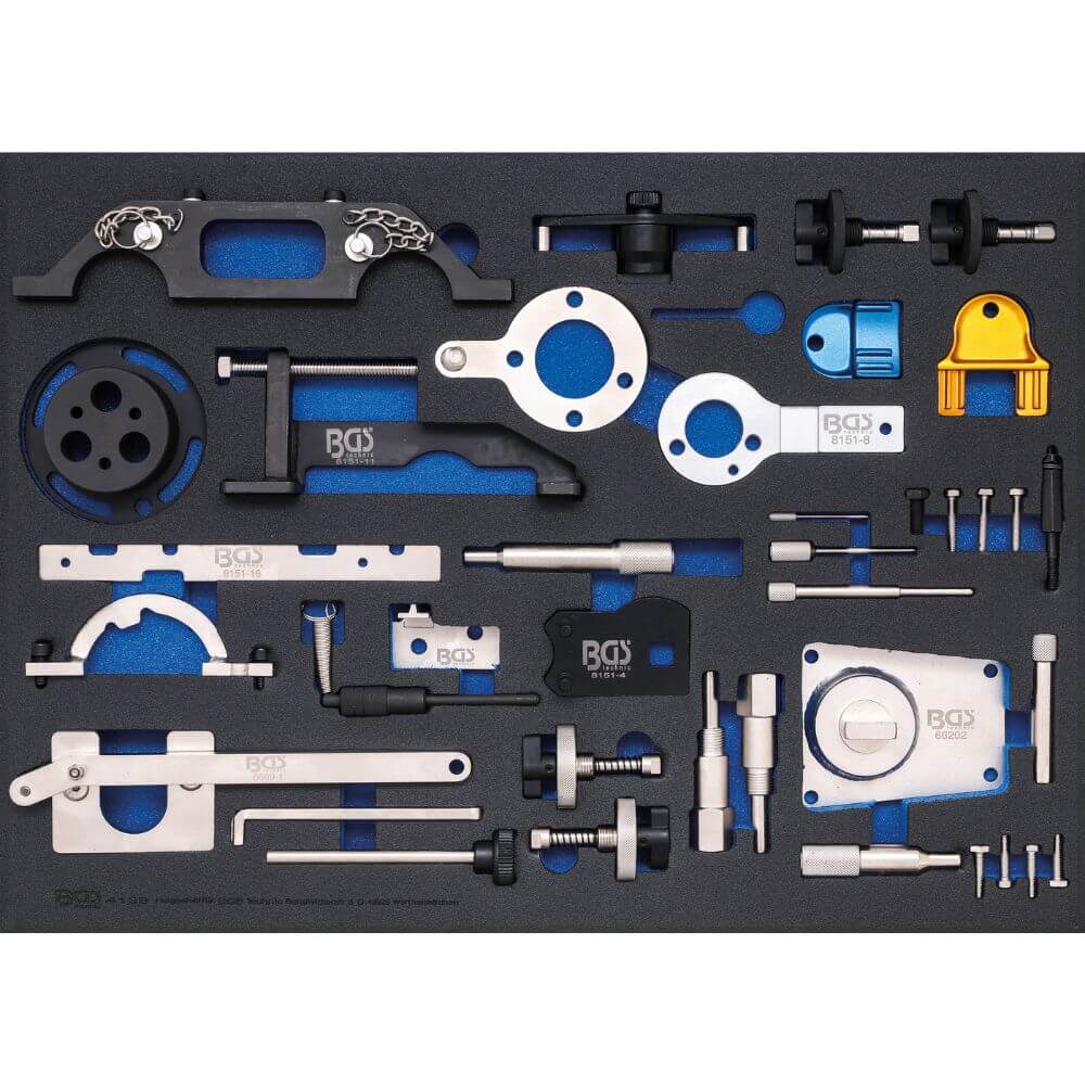 Werkstattwageneinlage 3-3 Motor-Einstellwerkzeug-Satz  für Opel, Chevrolet, Saab, Fiat, Lancia, Suzuki, Ford.jpg