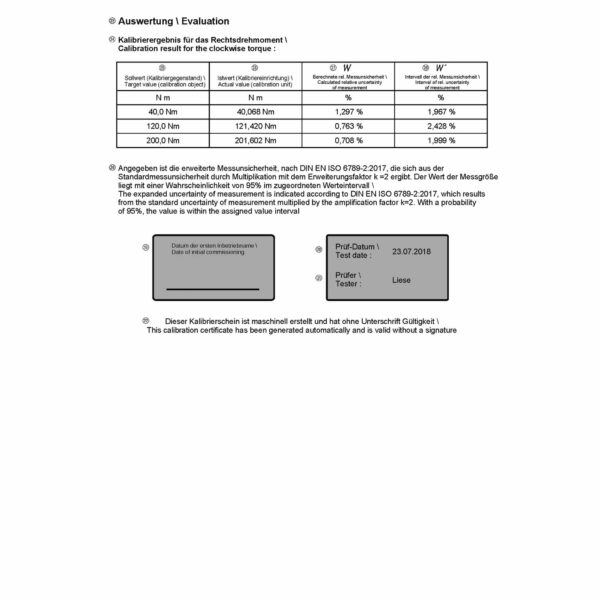 Drehmomentschlüssel HAZET 1/2 Zoll 10 – 60 Nm