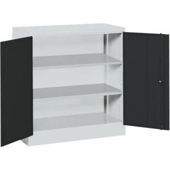 Flügeltürschrank, 1000x950x500 mm, 2 Fachböden