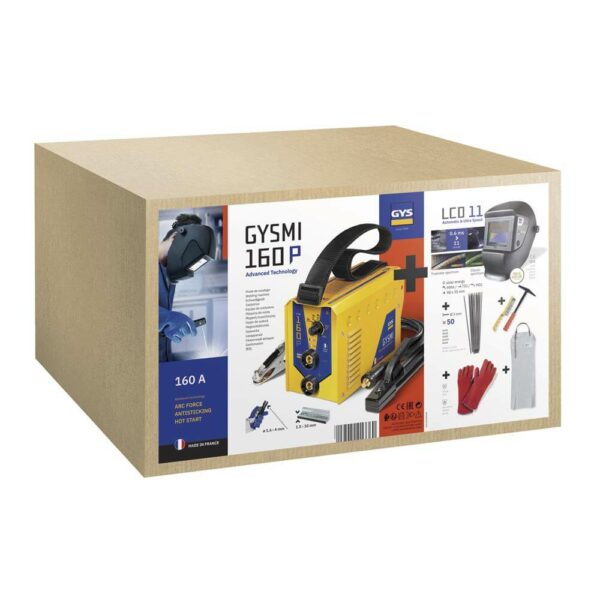 GYSMI 160P E-Hand-Schweißinverter Set 7-teilig