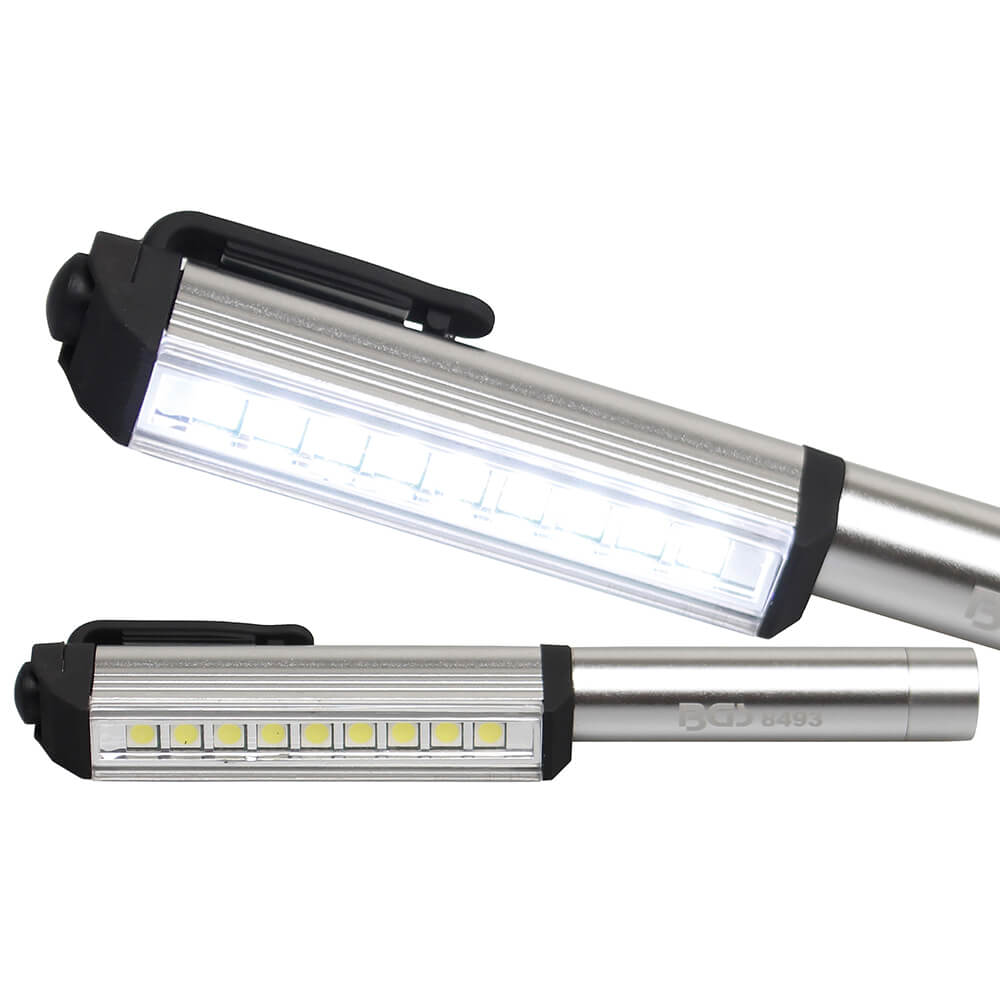 LED Stift Aluminium mit 9 LEDs - BGS 8493