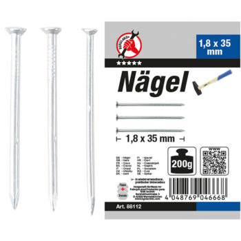 Nägel-Sortiment 200 g | 1,8 x 35 mm - BGS 88112