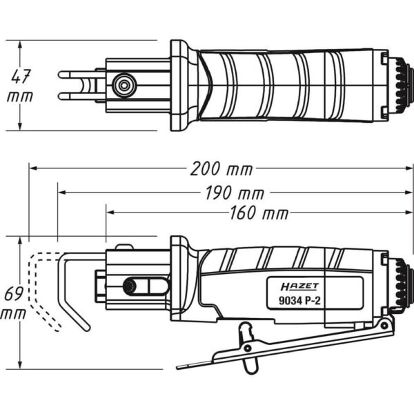 Stichsäge HAZET 9034P-2