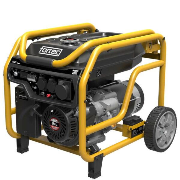 Stromerzeuger Fortec Benzin Generator 8000 W - mobil