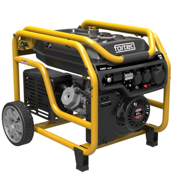 Notstromaggregat Fortec Benzin Generator 8000 W - mobil